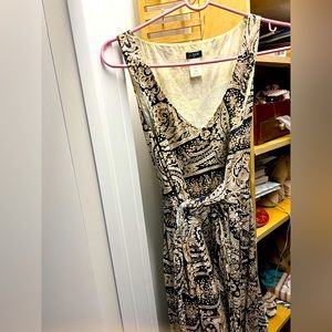 J. Crew Paisley Fit and Flare Dress